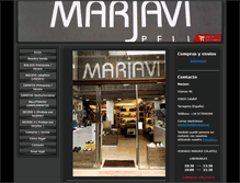 Tablet Screenshot of marjavi.com